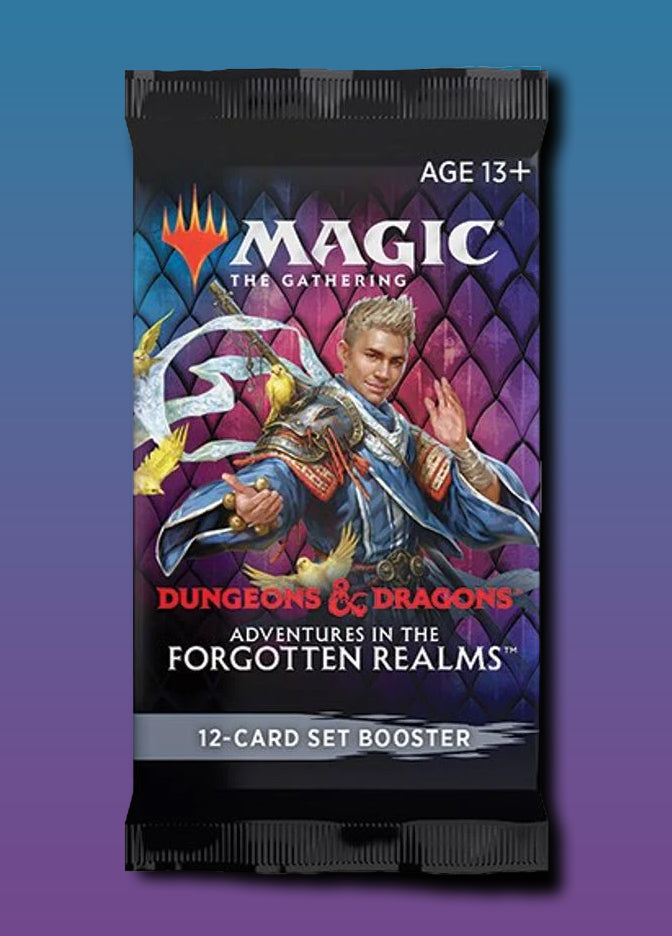 MTG AFR Draft Box Magic: The Gathering Adventures In The Forgotten Realms Draft Booster Box - 36 Packs (540 Cards Total) Magic The Gathering MTG AFR Draft Box Magic: The Gathering Adventures In The Forgotten Realms Draft Booster Box - 36 Packs (540 Cards Total) Magic The Gathering